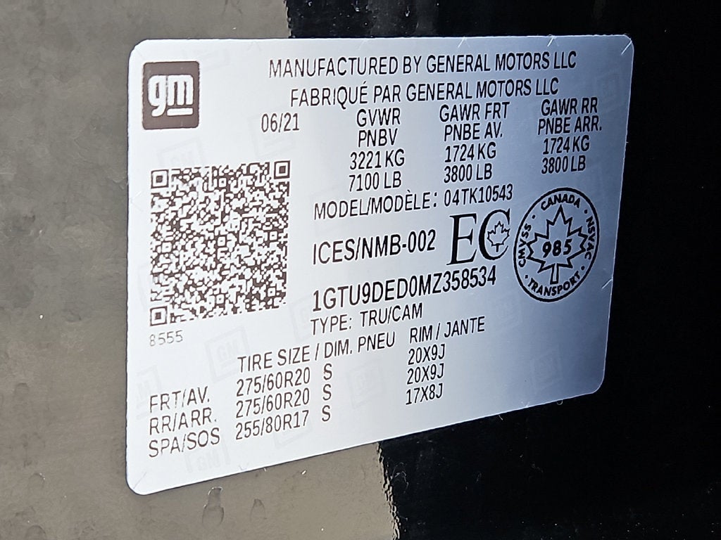 2021 GMC Sierra 1500 SLT