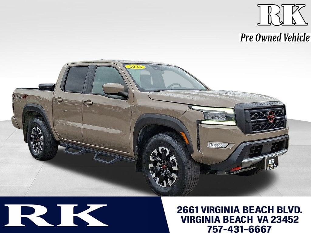 2022 Nissan Frontier Crew Cab PRO-4X 4x4