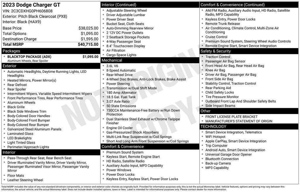 2023 Dodge Charger GT