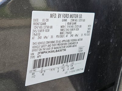 2020 Ford Edge Titanium
