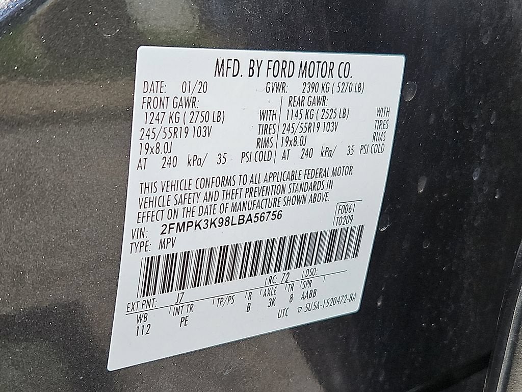 2020 Ford Edge Titanium