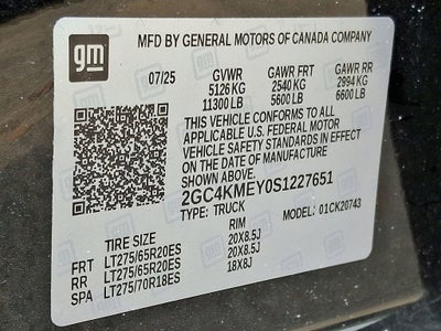 2025 Chevrolet Silverado 2500 HD Custom