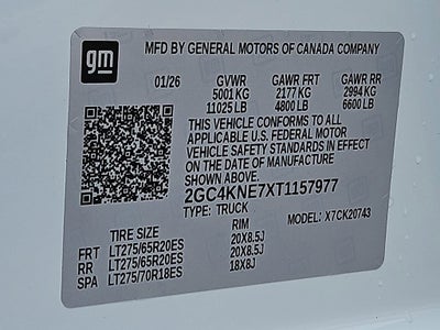 2026 Chevrolet Silverado 2500 HD LT