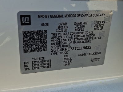 2026 Chevrolet Silverado 2500 HD LTZ