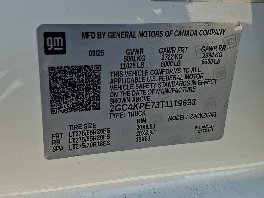 2026 Chevrolet Silverado 2500 HD LTZ