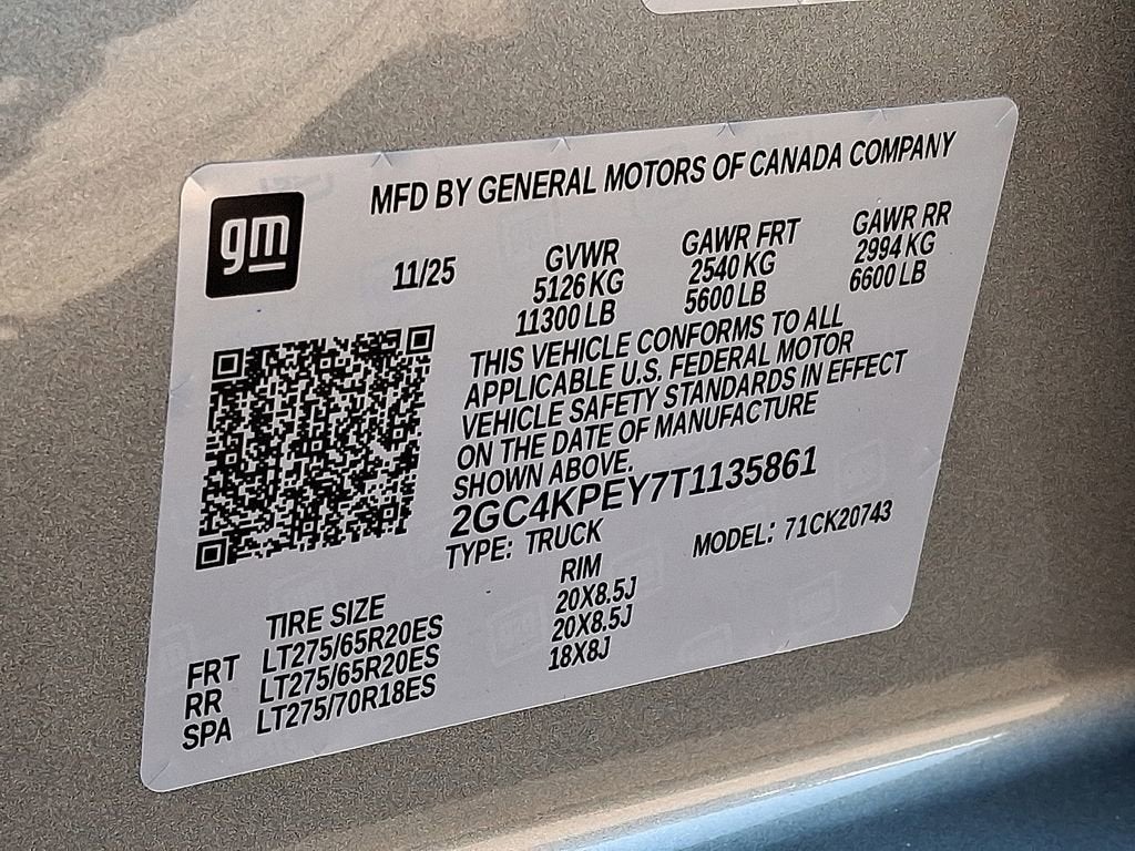 2026 Chevrolet Silverado 2500 HD LTZ