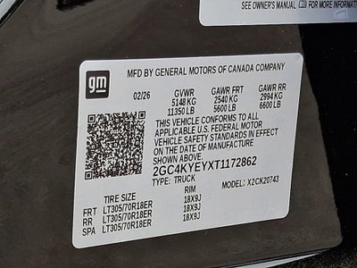 2026 Chevrolet Silverado 2500 HD ZR2
