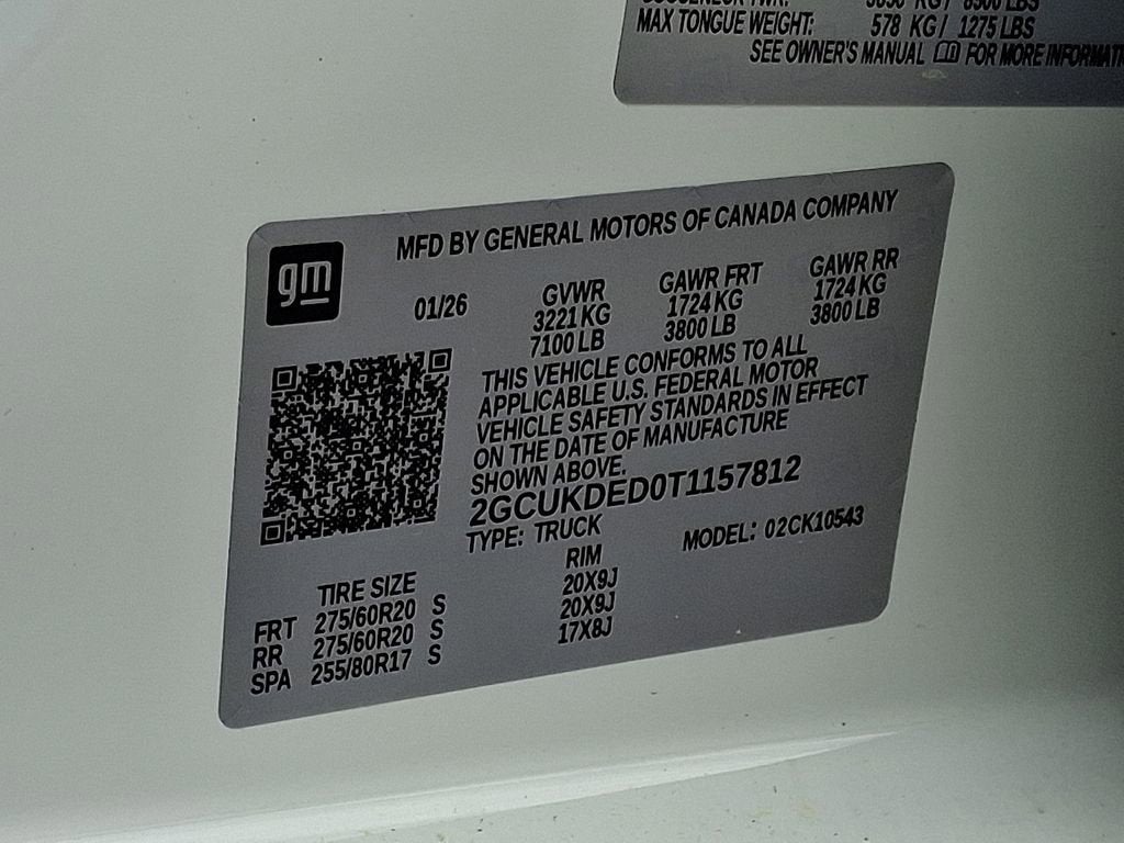 2026 Chevrolet Silverado 1500 LT