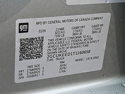 2026 Chevrolet Silverado 1500 RST