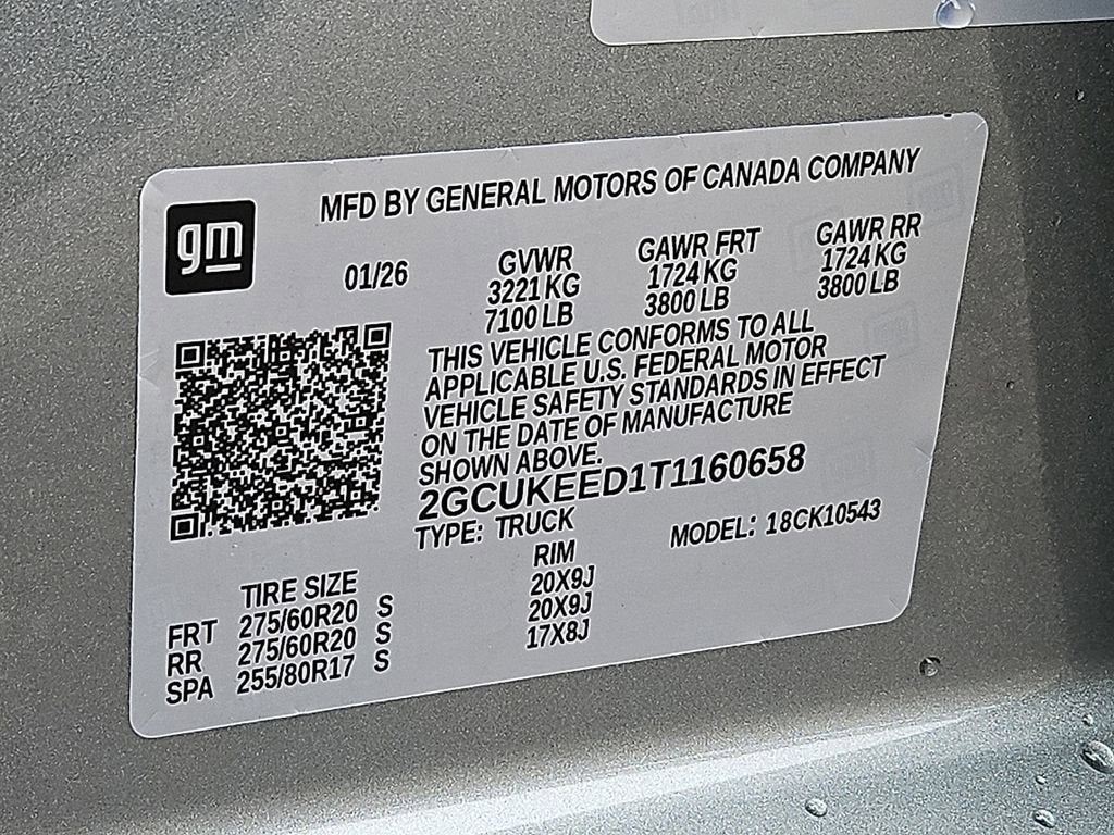 2026 Chevrolet Silverado 1500 RST