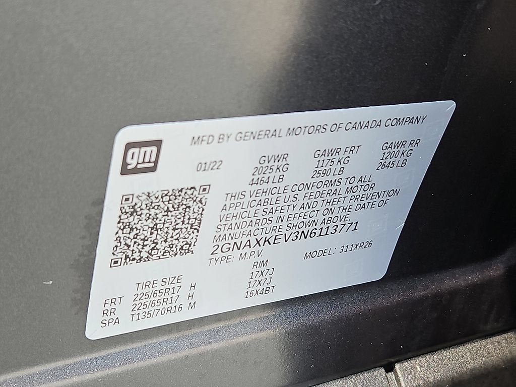 2022 Chevrolet Equinox LT