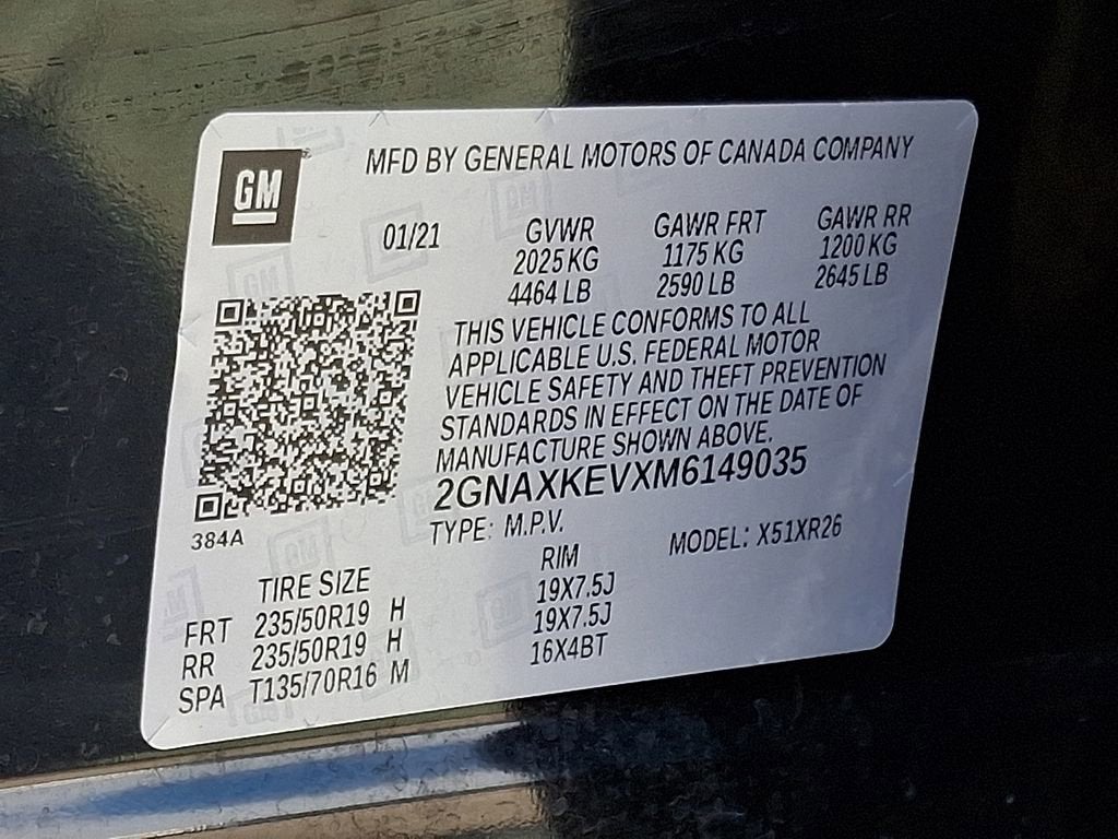 2021 Chevrolet Equinox LT