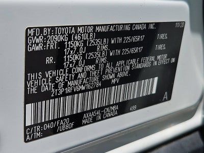 2021 Toyota RAV4 XLE