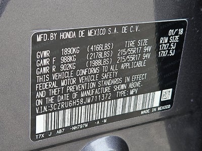 2018 Honda HR-V EX