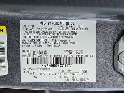 2014 Ford Fusion SE