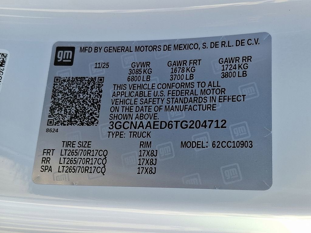 2026 Chevrolet Silverado 1500 WT