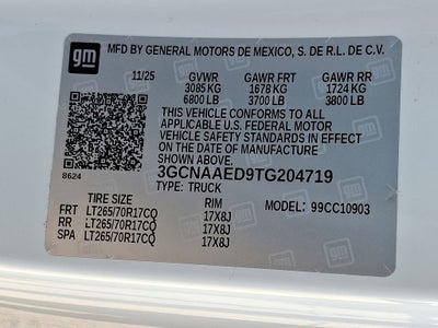 2026 Chevrolet Silverado 1500 WT