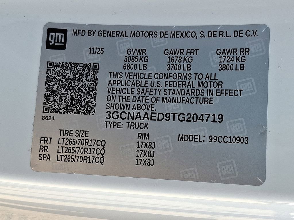 2026 Chevrolet Silverado 1500 WT