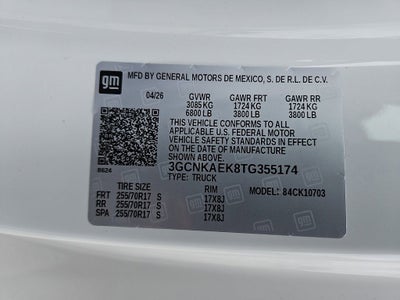 2026 Chevrolet Silverado 1500 WT