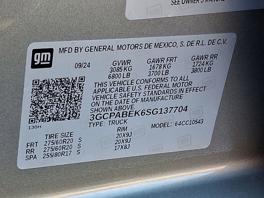 2025 Chevrolet Silverado 1500 Custom