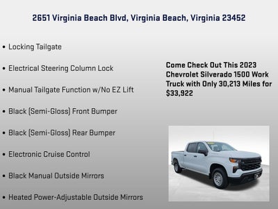 2023 Chevrolet Silverado 1500 WT