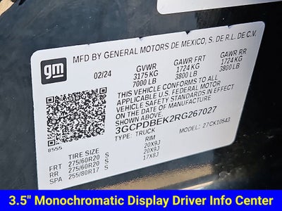 2024 Chevrolet Silverado 1500 Custom