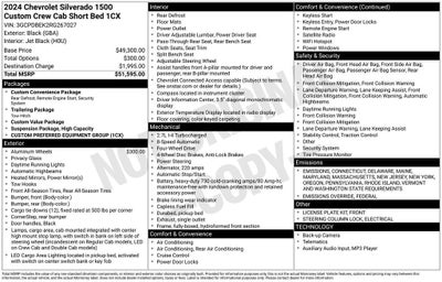 2024 Chevrolet Silverado 1500 Custom