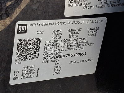 2023 Chevrolet Silverado 1500 Custom