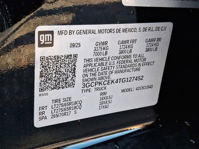 2026 Chevrolet Silverado 1500 Custom Trail Boss