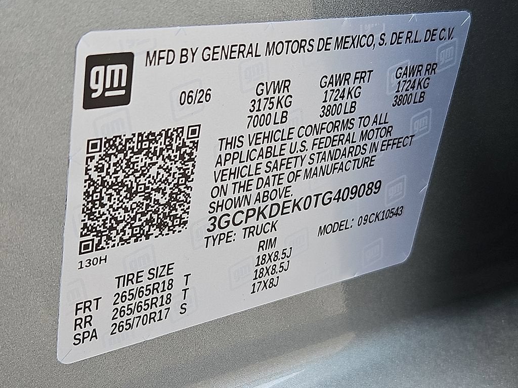 2026 Chevrolet Silverado 1500 LT