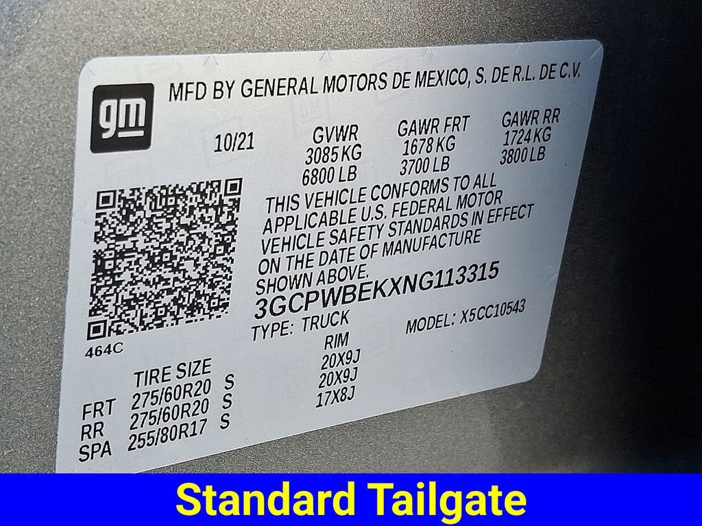 2022 Chevrolet Silverado 1500 LTD Custom