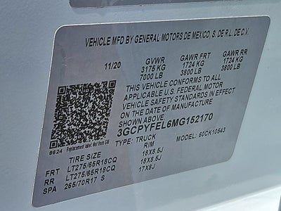 2021 Chevrolet Silverado 1500 LT Trail Boss