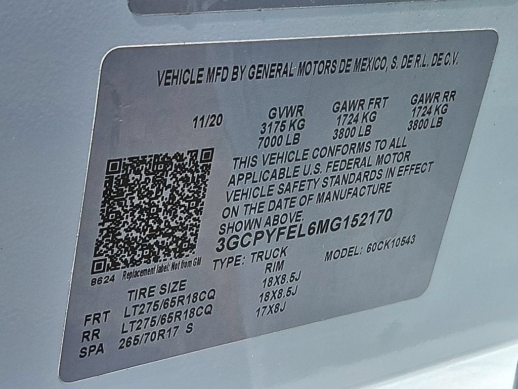2021 Chevrolet Silverado 1500 LT Trail Boss