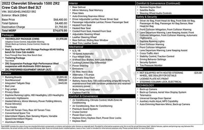 2022 Chevrolet Silverado 1500 ZR2