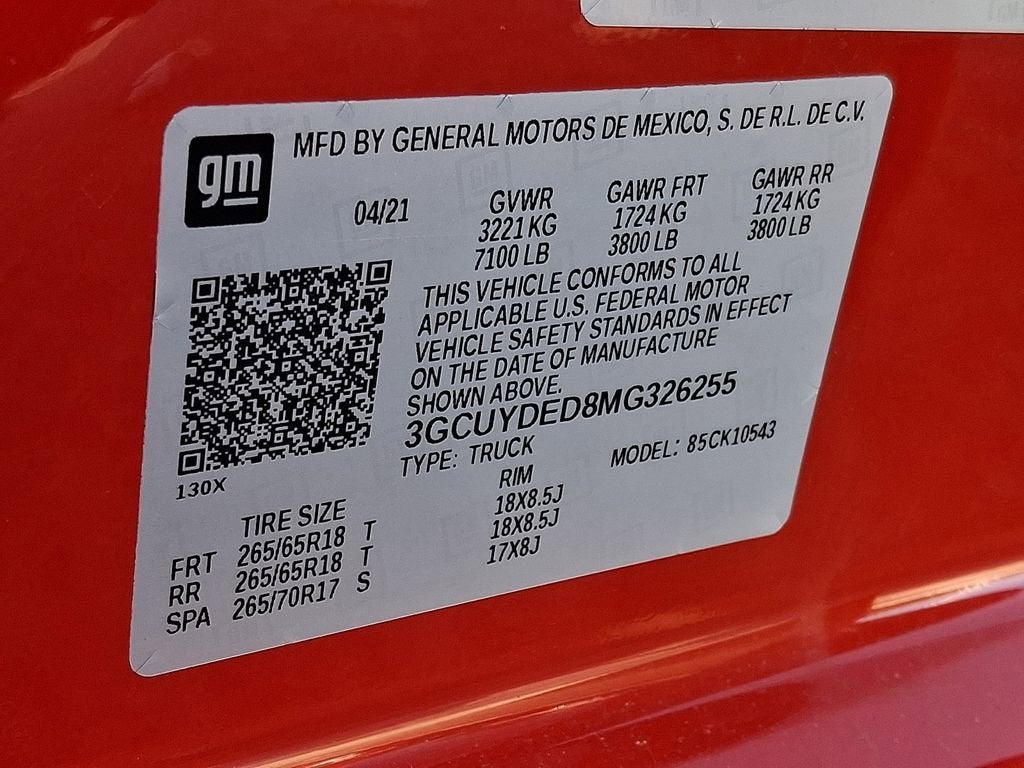 2021 Chevrolet Silverado 1500 LT