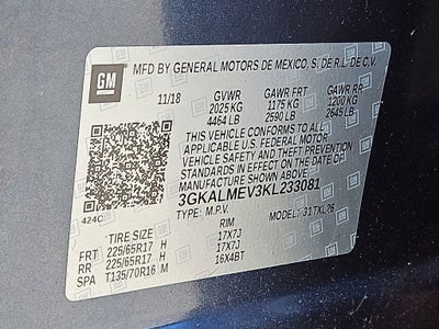 2019 GMC Terrain SLE