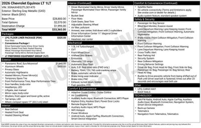 2026 Chevrolet Equinox LT