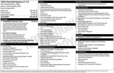 2026 Chevrolet Equinox LT