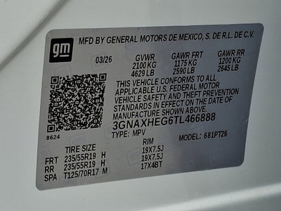 2026 Chevrolet Equinox LT