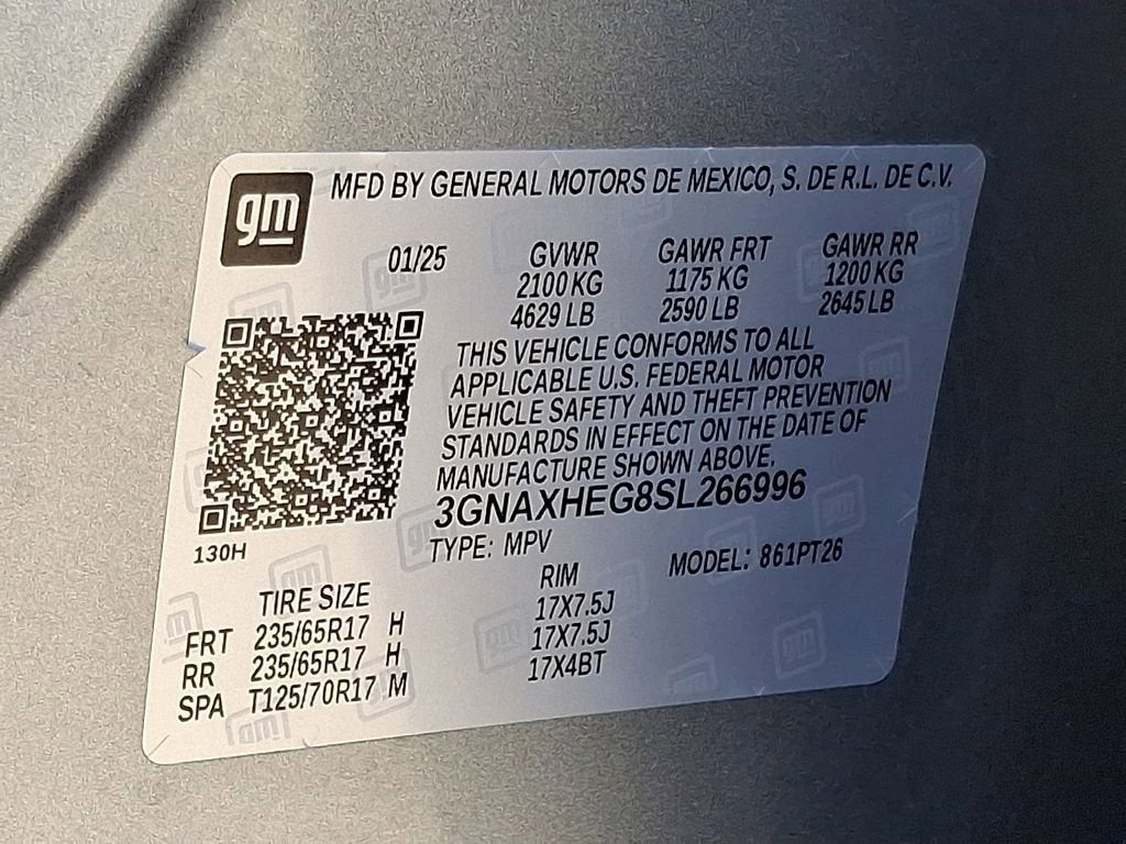 2025 Chevrolet Equinox LT