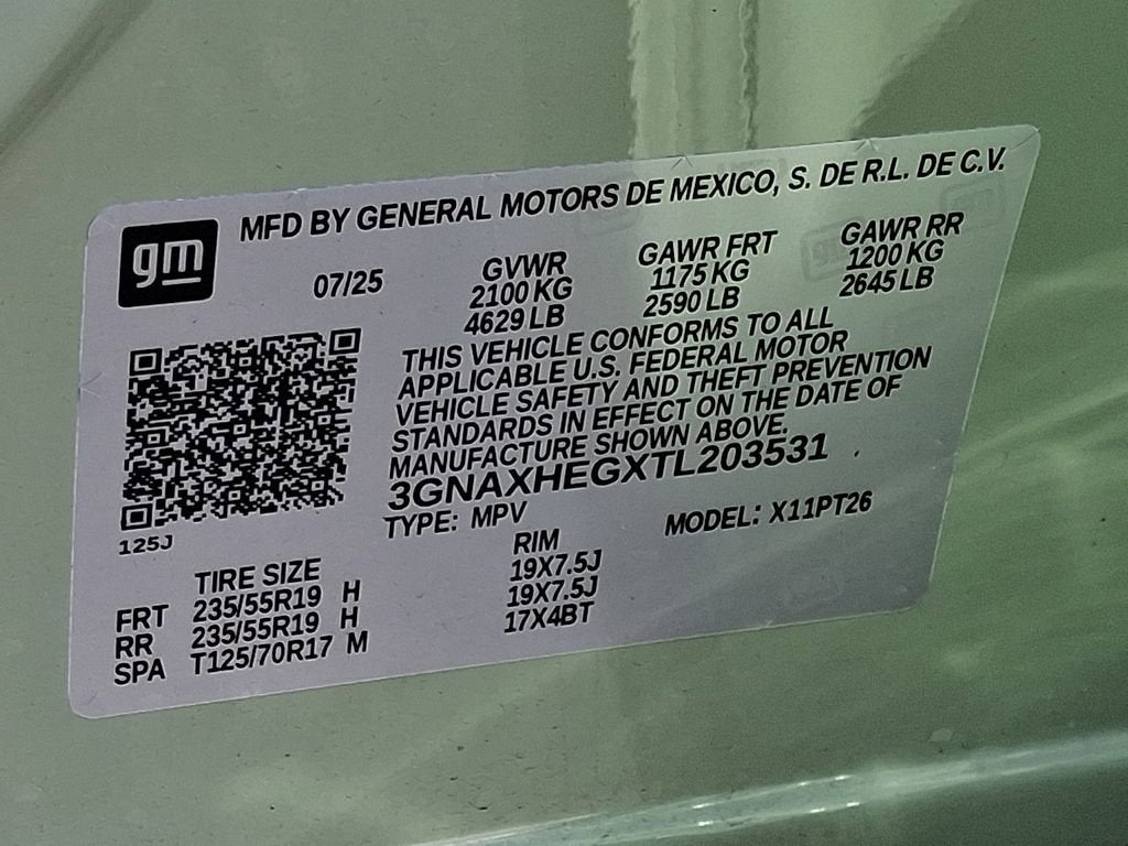 2026 Chevrolet Equinox LT