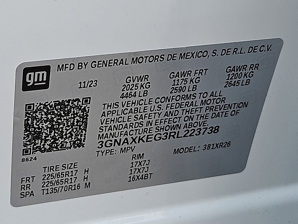 2024 Chevrolet Equinox LT