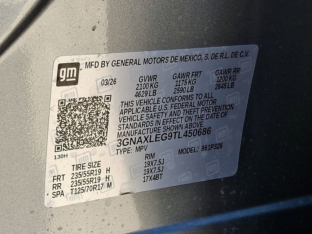 2026 Chevrolet Equinox RS