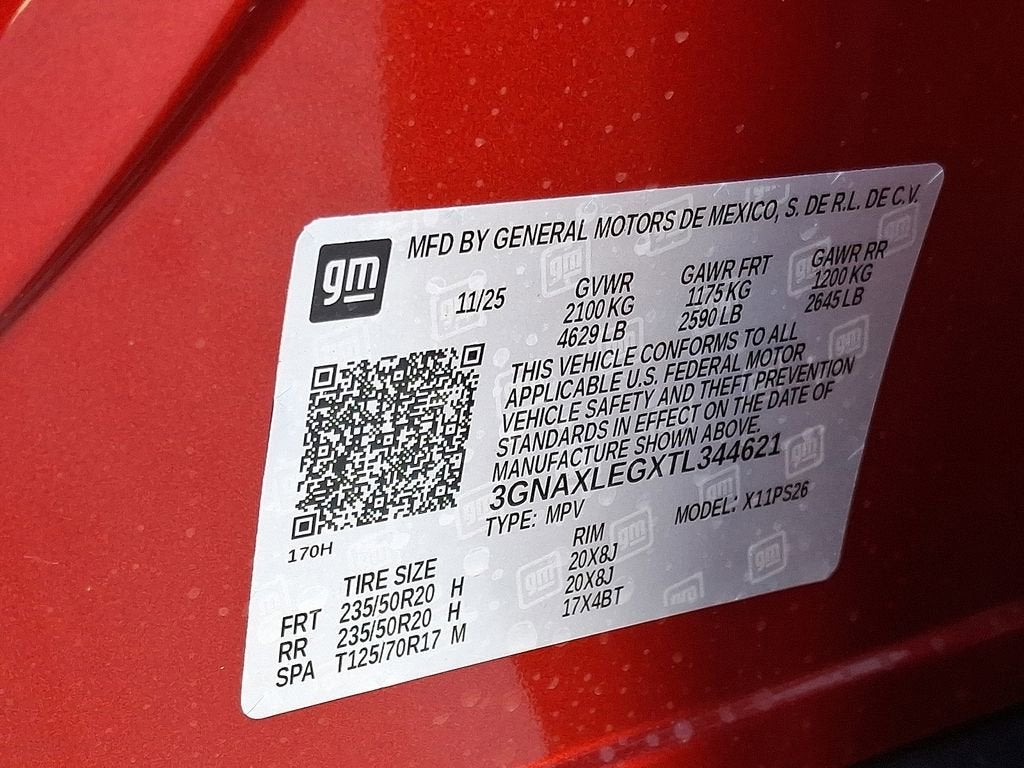 2026 Chevrolet Equinox RS