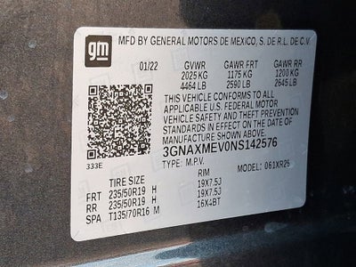 2022 Chevrolet Equinox RS