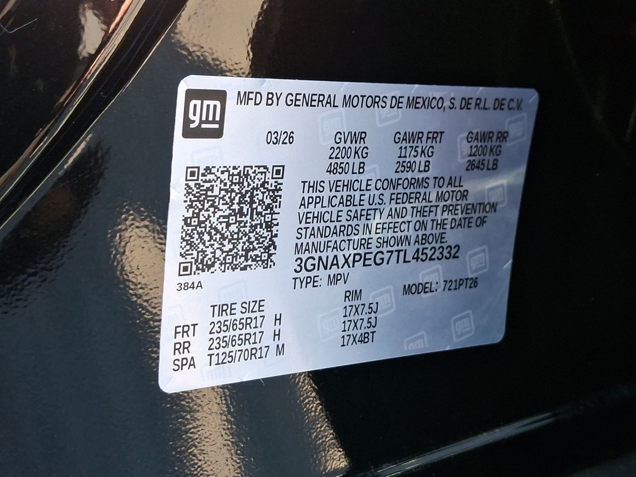 2026 Chevrolet Equinox LT