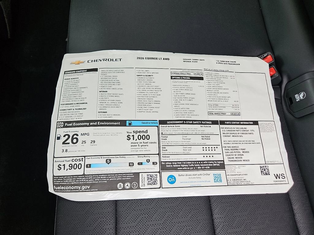 2026 Chevrolet Equinox LT
