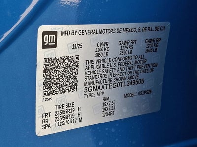 2026 Chevrolet Equinox RS