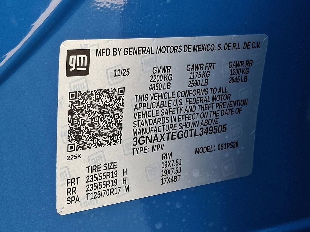 2026 Chevrolet Equinox RS