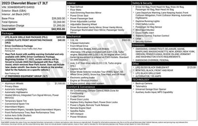 2023 Chevrolet Blazer 3LT